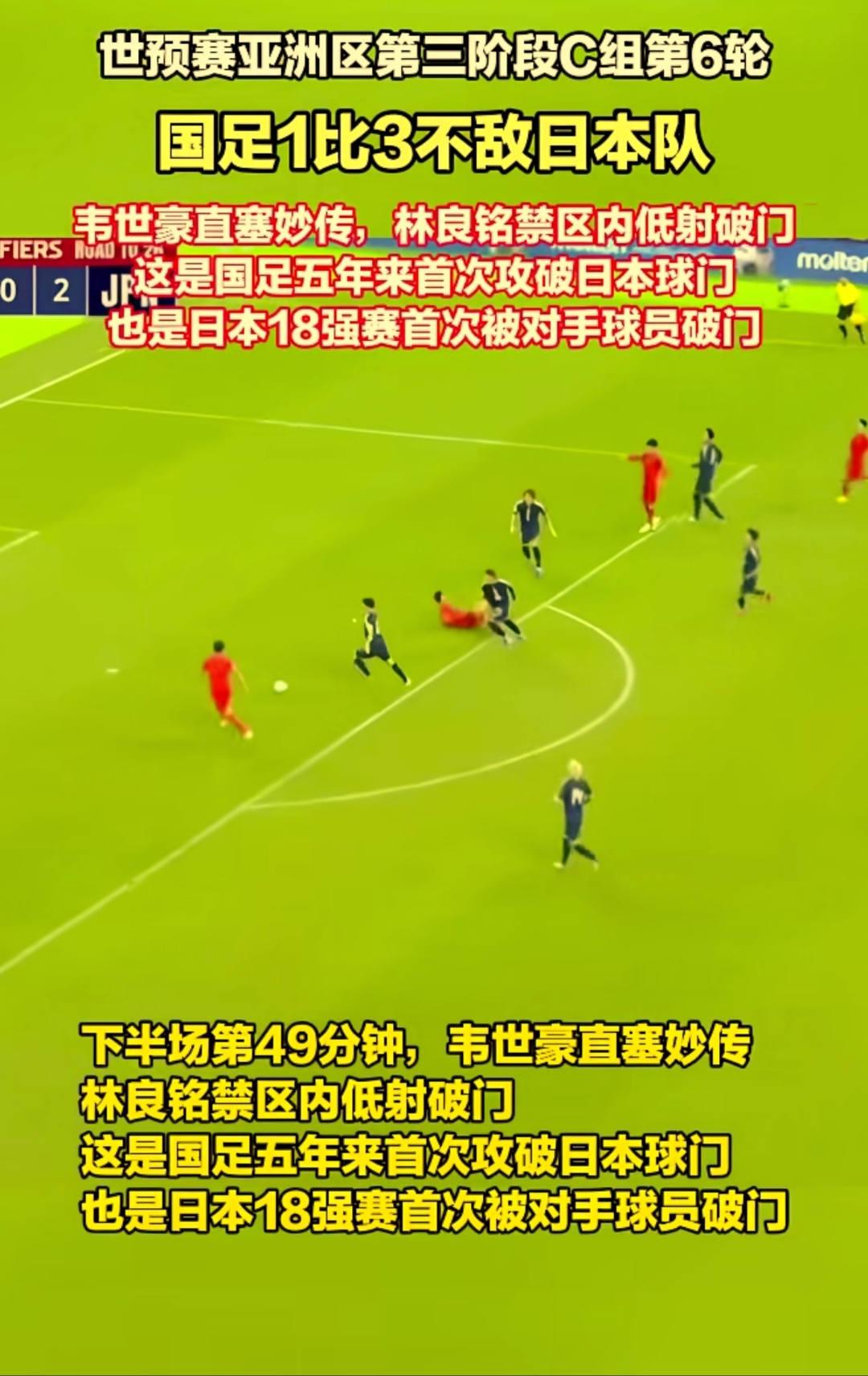 【深度】怎么踢都踢不过！国足面前，日本队如镜子般存在的简单介绍